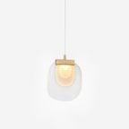 Avesia Minimalist Glass Pendant Light Staircase