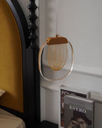 Avesia Minimalist Glass Pendant Light Staircase