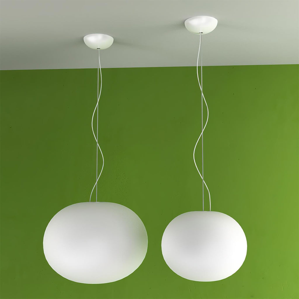 Opivio White Globe Pendant Light