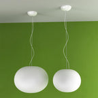 Opivio White Globe Pendant Light