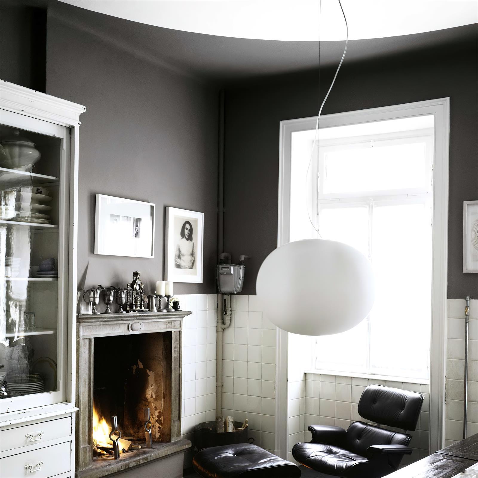 Opivio White Globe Pendant Light