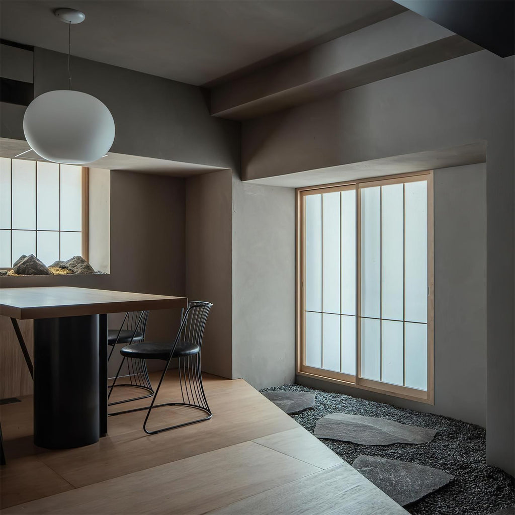 Opivio White Globe Pendant Light