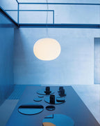 Opivio White Globe Pendant Light