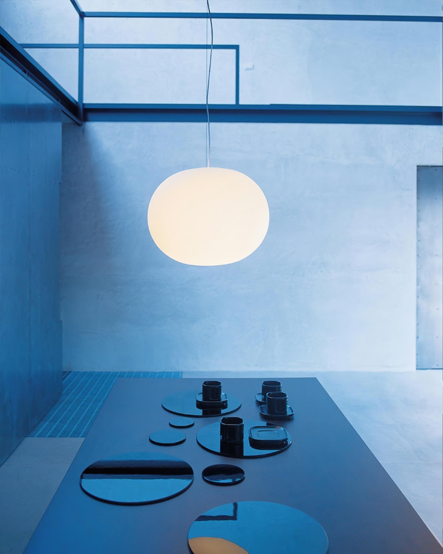 Opivio White Globe Pendant Light