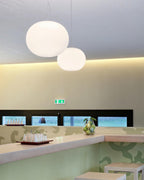 Opivio White Globe Pendant Light