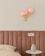 Gudelle Double Tulip Wall Lamp