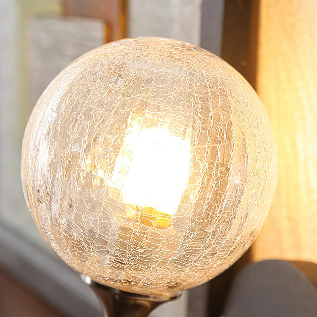 Duvin Frosted Glass Vintage Wall Lamp