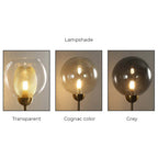 Valentina Industrial Glass Globe Chandelier LED, 6 Style
