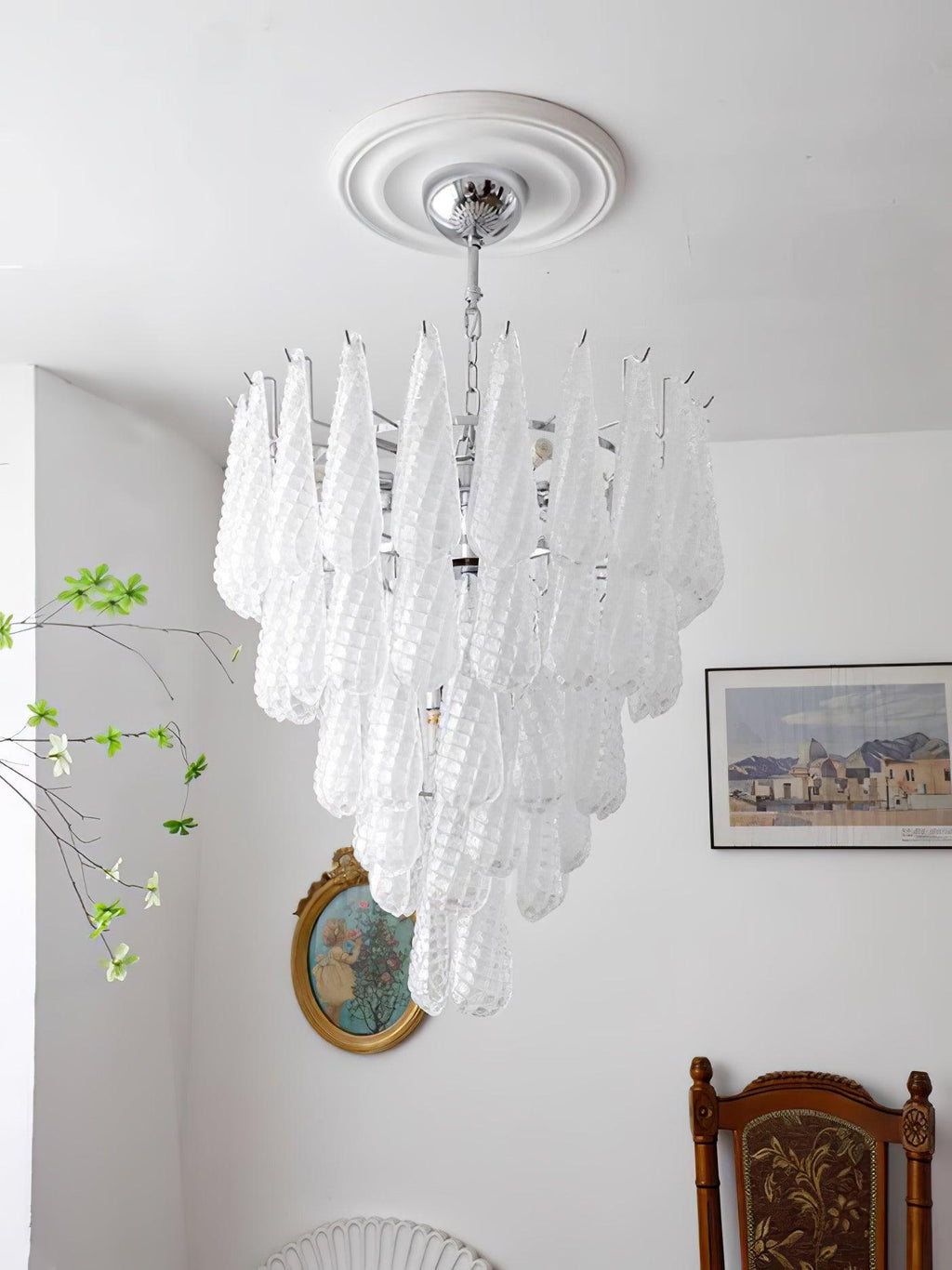 Zemaryra  Murano Glass Chandelier