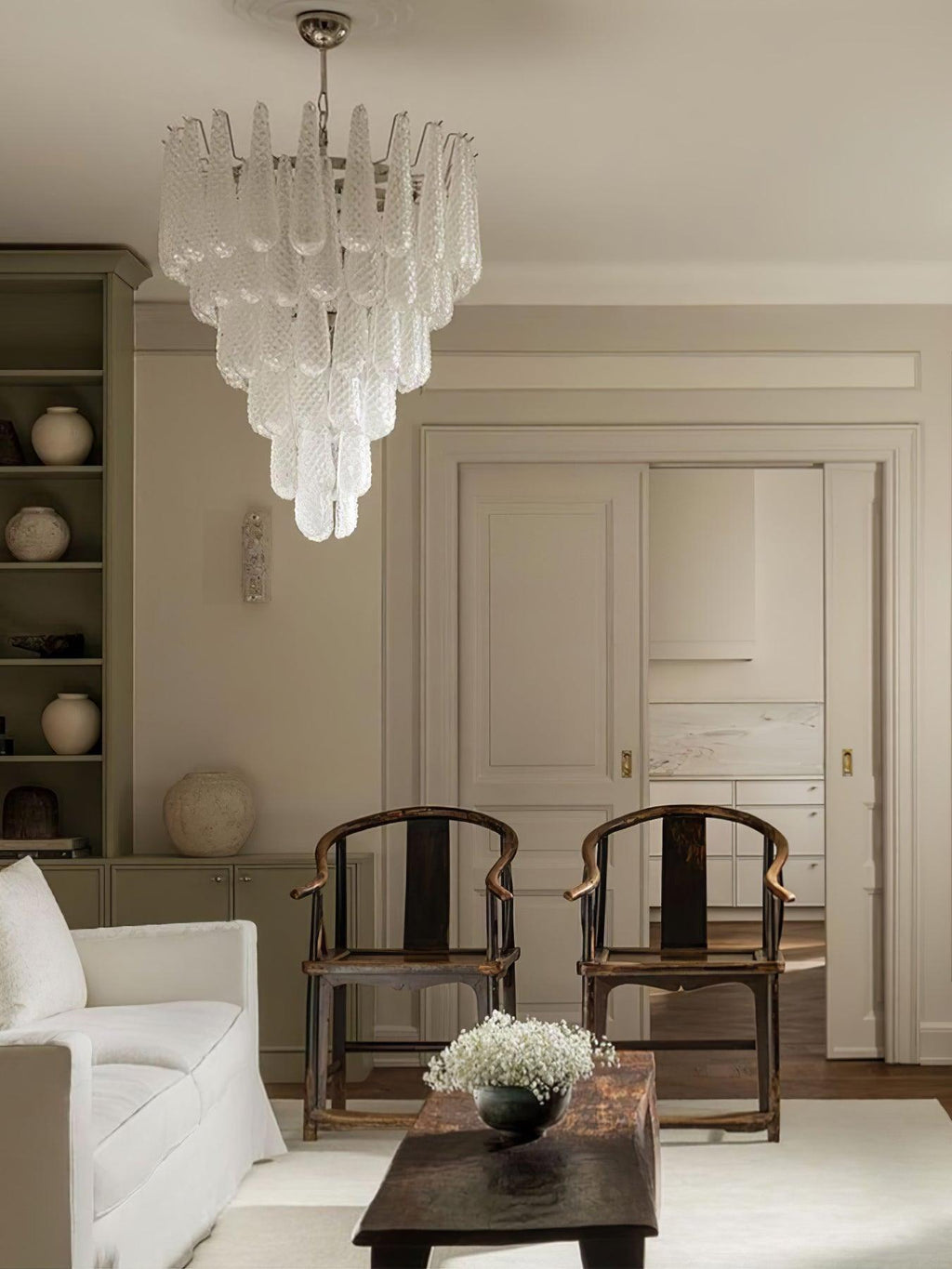 Zemaryra  Murano Glass Chandelier