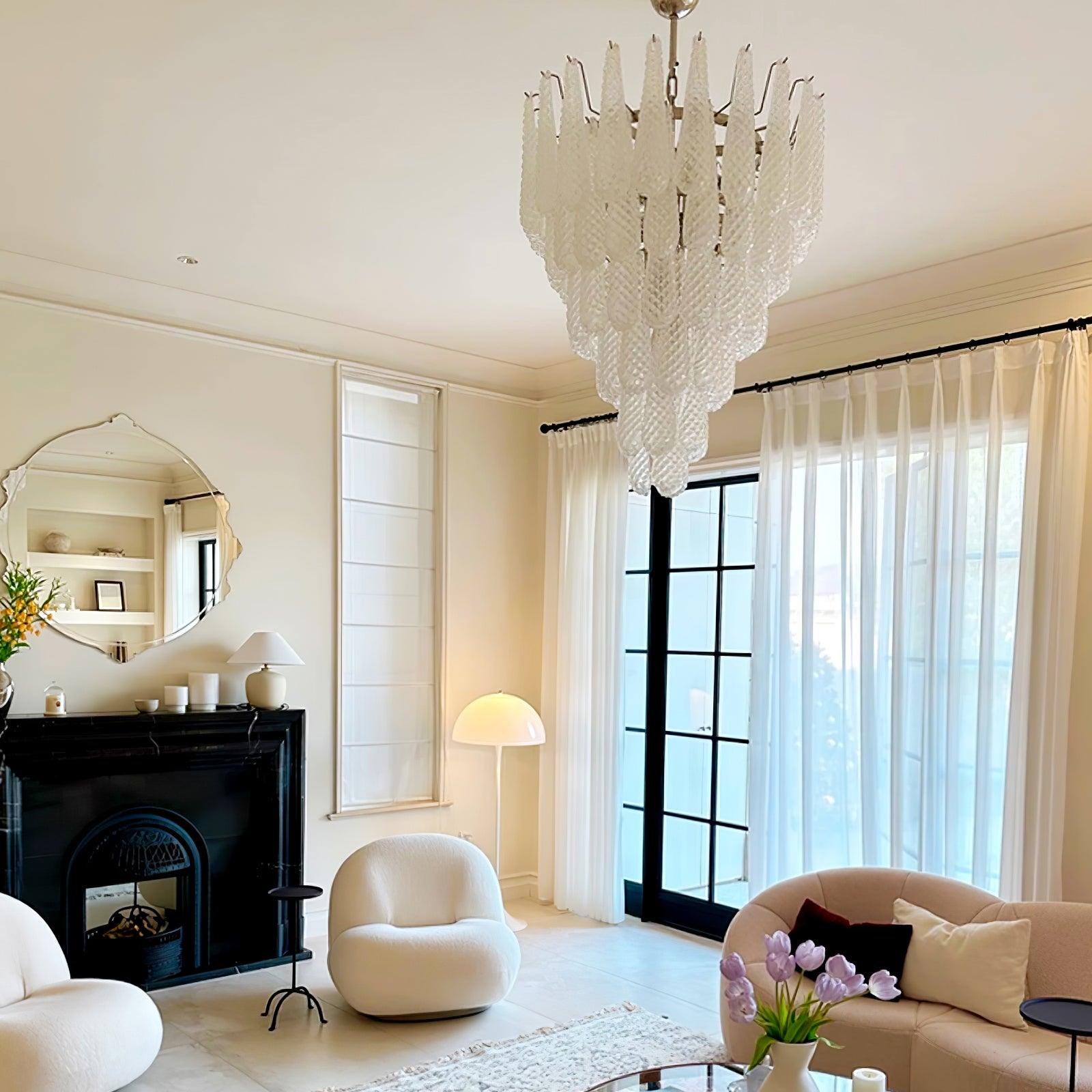 Zemaryra  Murano Glass Chandelier