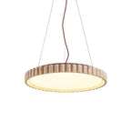 Elvenis Circular Travertine Pendant Light