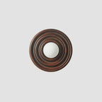 Wall Lamp Ripple with Ash Wood Body and Glass Globe Shade