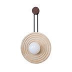 Isoror Wall Light in Travertine Ring Spirale - Kingsley Beaumont