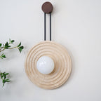 Isoror Wall Light in Travertine Ring Spirale - Kingsley Beaumont