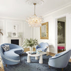 Aurora Chandelier Glass Ball Bubble Modern
