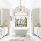 Aurora Chandelier Glass Ball Bubble Modern