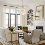 Aurora Chandelier Glass Ball Bubble Modern