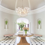 Aurora Chandelier Glass Ball Bubble Modern