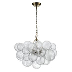 Aurora Chandelier Glass Ball Bubble Modern