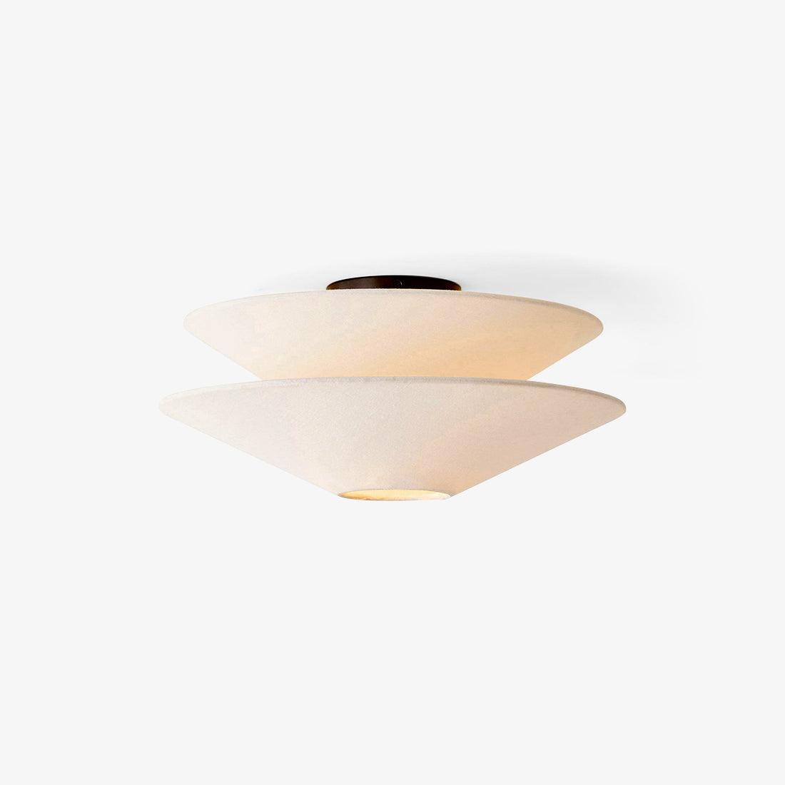 Lina Ceiling Light Double Cone Fabric