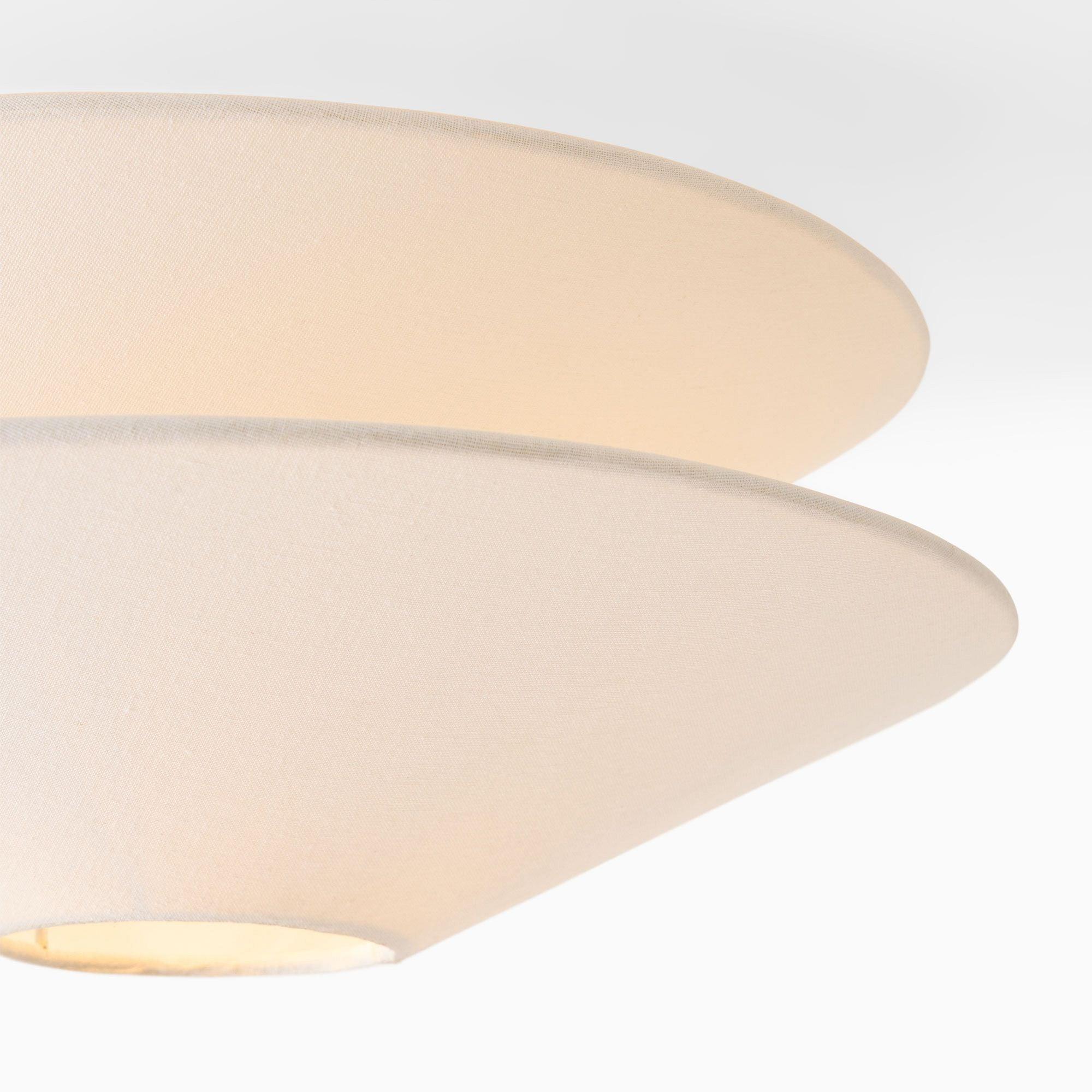 Lina Ceiling Light Double Cone Fabric