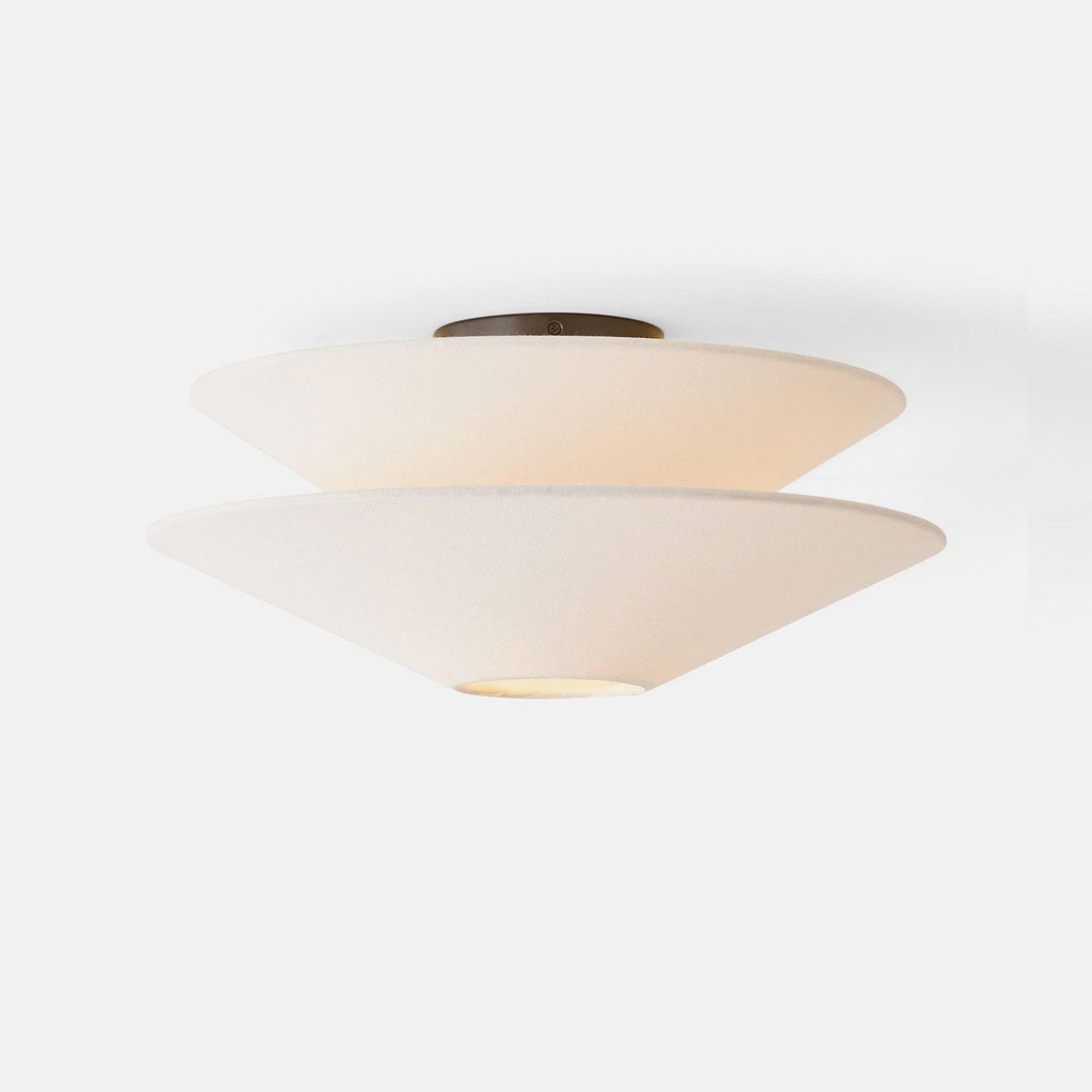 Lina Ceiling Light Double Cone Fabric