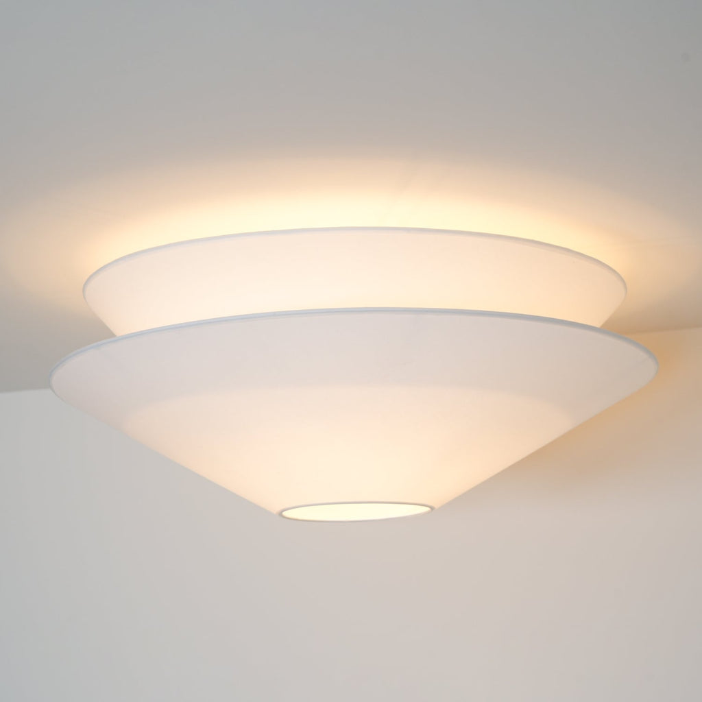 Lina Ceiling Light Double Cone Fabric