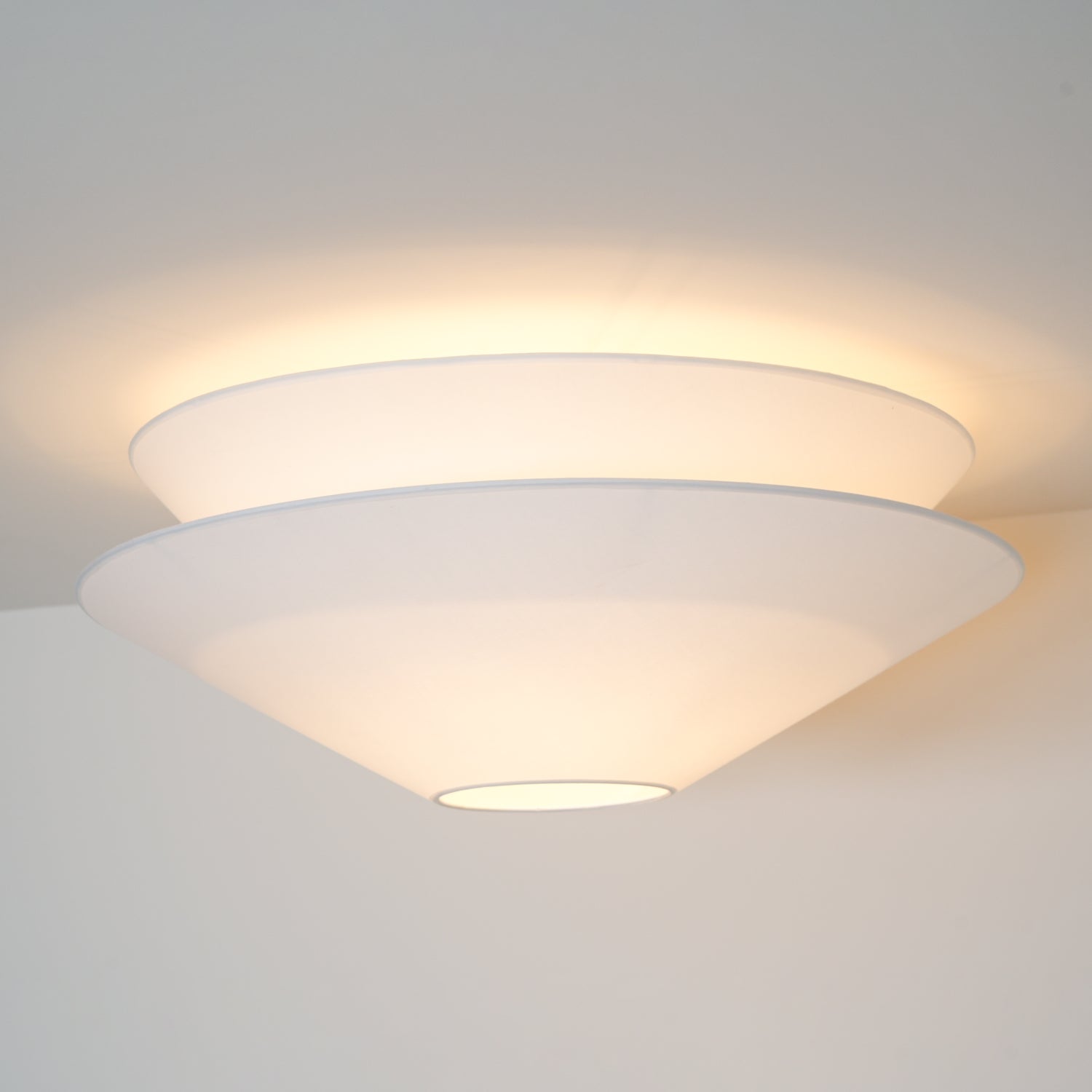 Lina Ceiling Light Double Cone Fabric