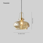 Valentina Pendant Light Glass  Modern Unique Shaped