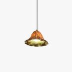 Ritta Art Lotus Leaf LED Pendant Light Resin Dining Room