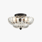 Arisha Modern Umbrella Glass Flush Mount Ceiling Light