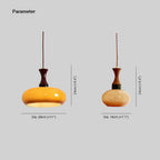 Arisha Vintage LED Glass Pendant Light Living Room