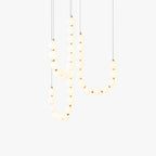 Valentina Luxury Metal Chandelier Living Room