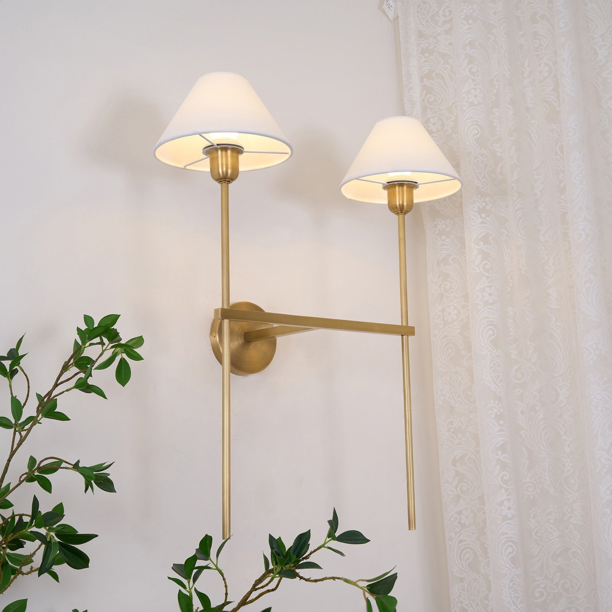 Genevieve Wall Lamp Fabric
