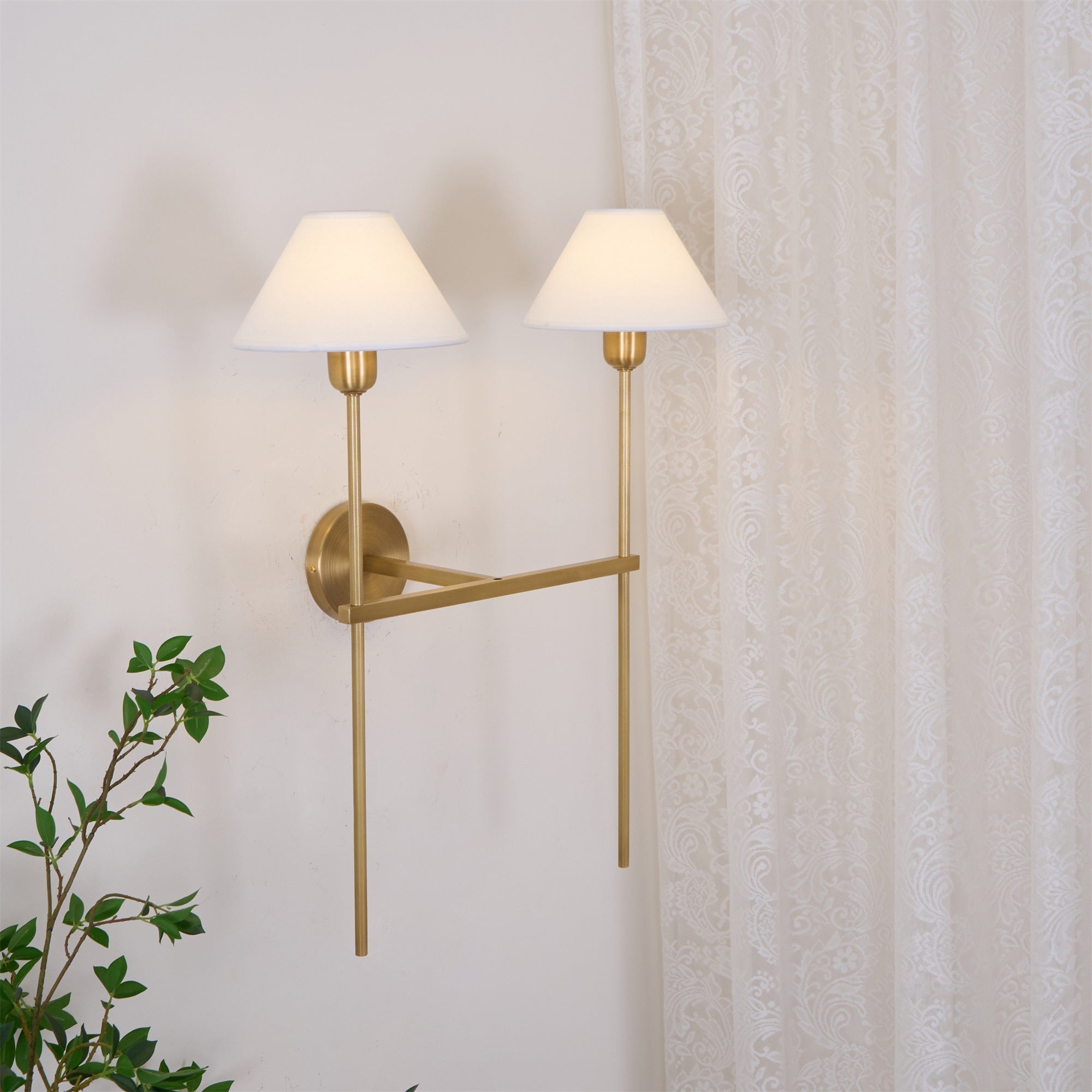 Genevieve Wall Lamp Fabric