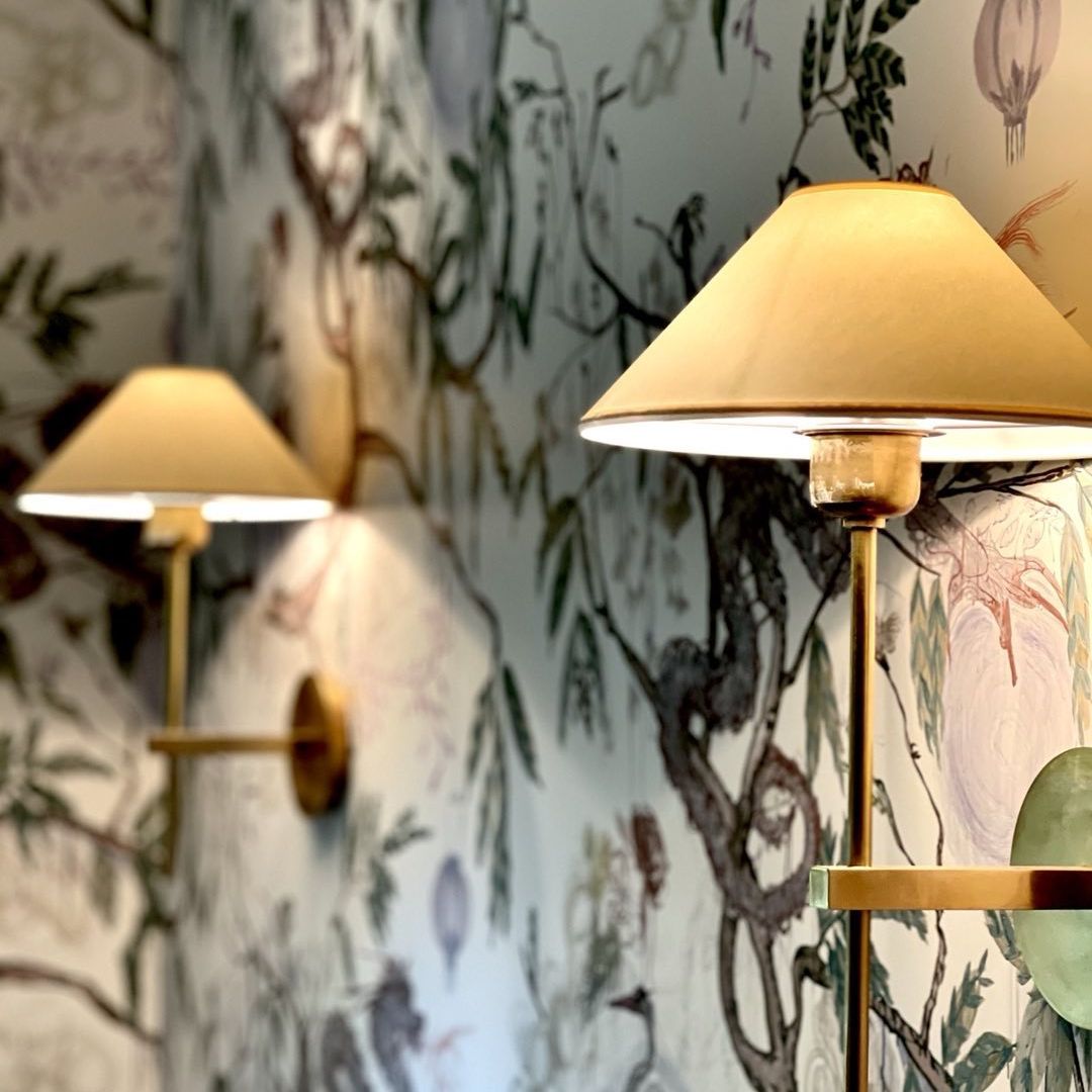 Genevieve Wall Lamp Fabric