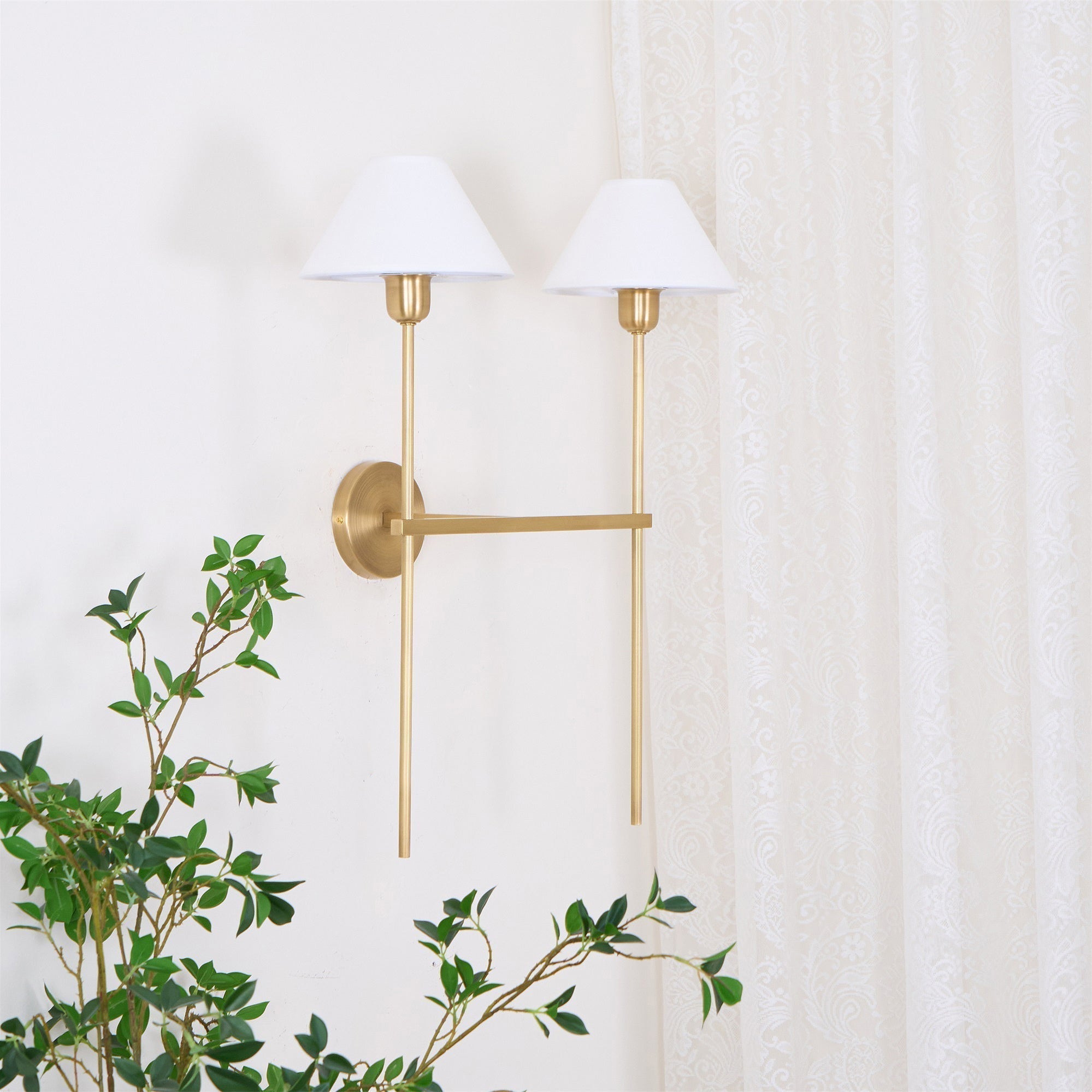 Genevieve Wall Lamp Fabric