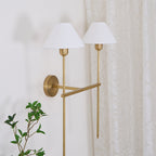 Genevieve Wall Lamp Fabric