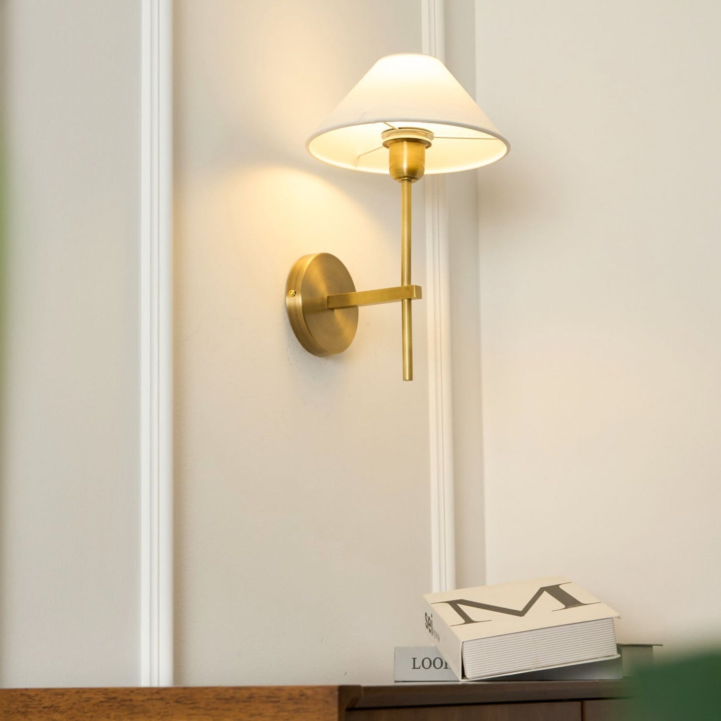 Genevieve Wall Lamp Fabric