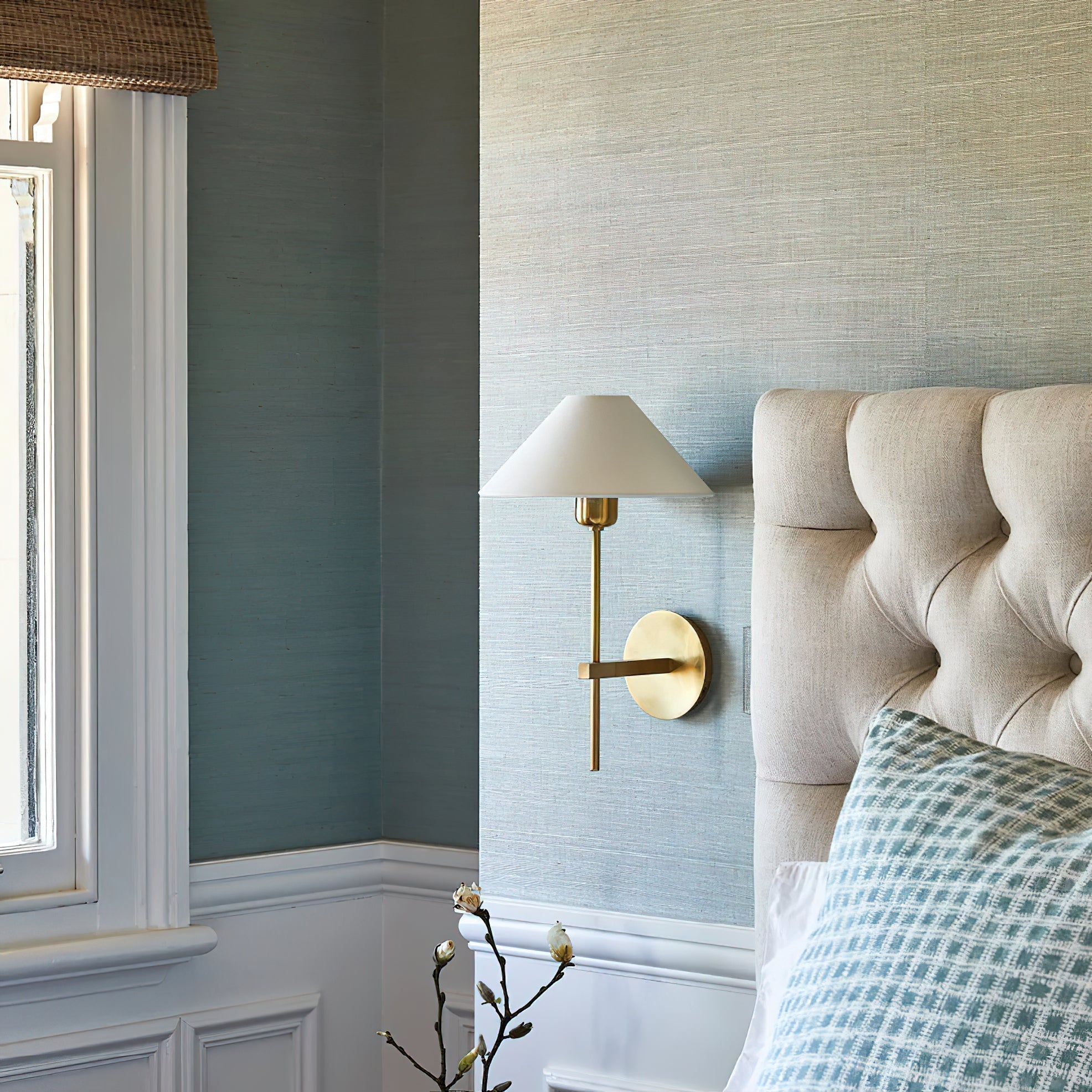 Genevieve Wall Lamp Fabric