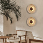 Ritta Sun  Travertine Wall Lamp