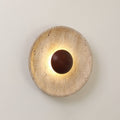 Ritta Sun  Travertine Wall Lamp