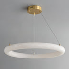Erzorila Circular Alabaster Pendant Light
