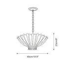 Geyon Golden Leaf Chandelier