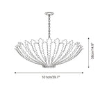 Geyon Golden Leaf Chandelier