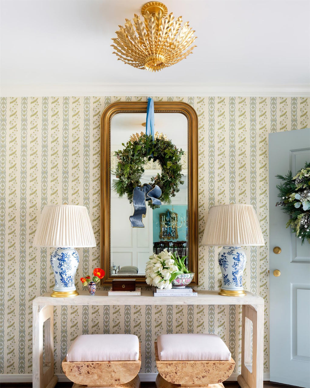 Geyon Golden Leaf Chandelier