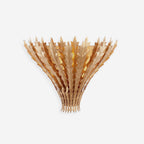 Wall Light Handmade Leaf Motif Metal Body Elegant Sconce