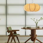 Kiyo Pumpkin Pendant Light Silk