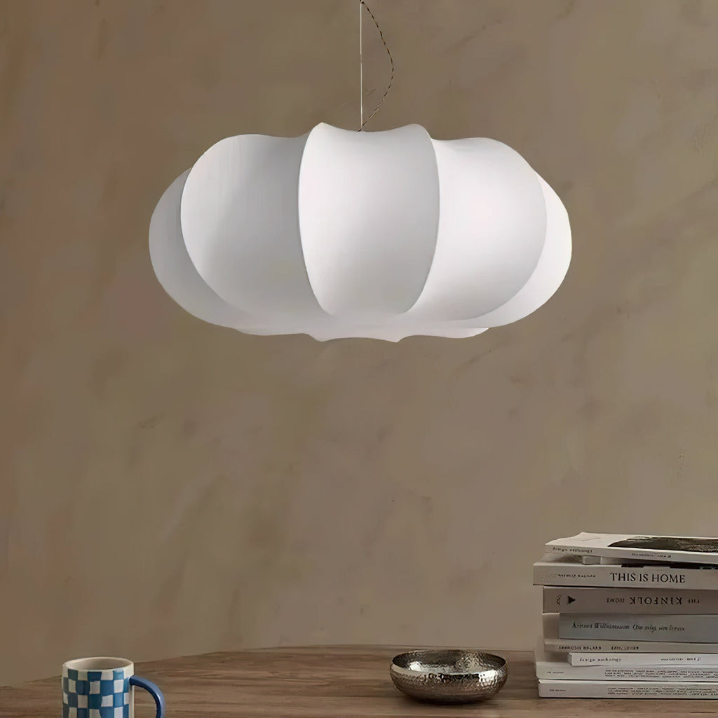 Kiyo Pumpkin Pendant Light Silk